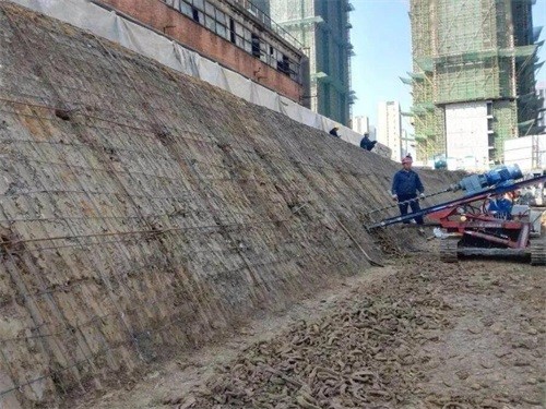 东城建筑边坡支护